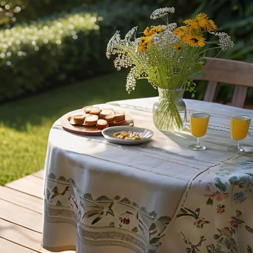 Tables for A Backyard Garden Soirée.