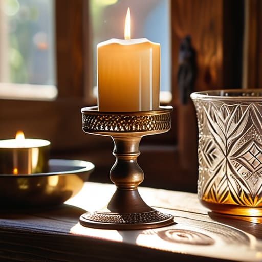 A Curated Vintage Find: unique glassware.