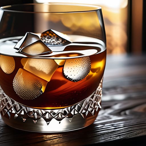 Hand-blown glassware, something to sip from.