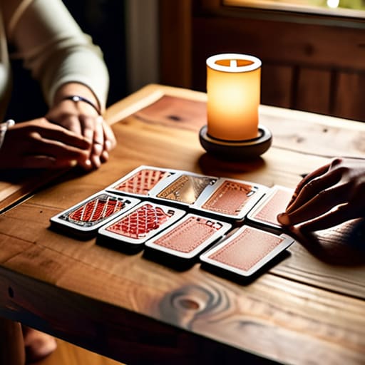 Playing games with The Nostalgic Deck of Cards.