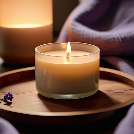 The Ultimate Cozy Candle for relaxation.