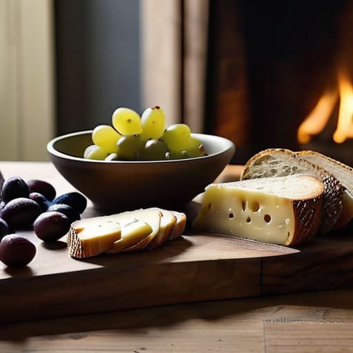 The Ultimate Grazing Board with cheese.