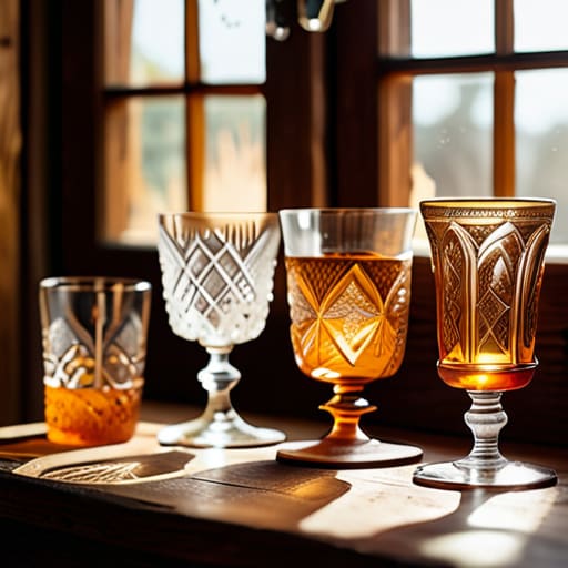 Vintage Glassware with a Story.