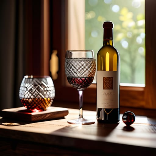 Mismatched glass adding a little vintage charm.