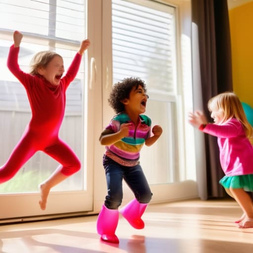 Playing Musical Statues with a Twist.