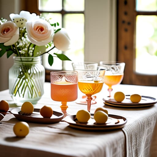 Set the Mood with Thrifted Glassware.