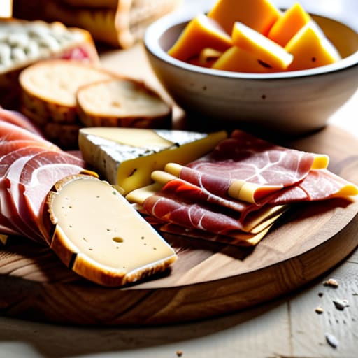 Simple Assorted Deli Meats and Cheeses for Every Guest