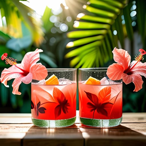 Simple Hibiscus Flower Arrangements for a Natural Glow