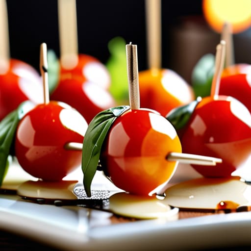 Skewers for Easy Mingling at parties.