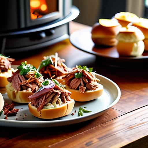 Slow-Cooker Sliders for Easy Grazing.