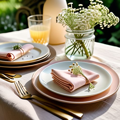 Soft Hue Table Settings That Invite Conversation