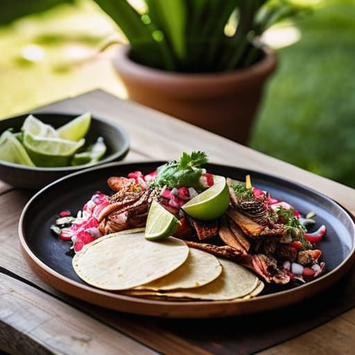 The Ultimate "Build-Your-Own" Taco Bar station.