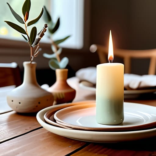 Minimalist decor At the End of the Day.