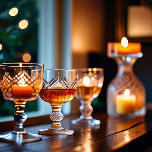 Bringing It All Together for cocktail decor.