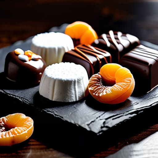 Assorted treats featuring Chocolate-Dipped Everything.