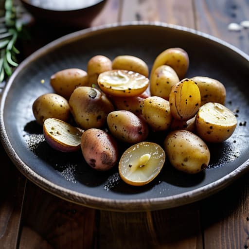 Golden roasted Crispy Loaded Potato Bites.
