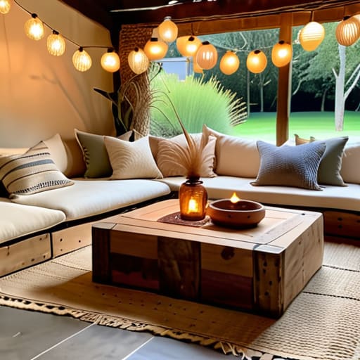 Creating a boho space, Making it Your Own.