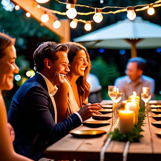 Creating a cozy event, making it your own.