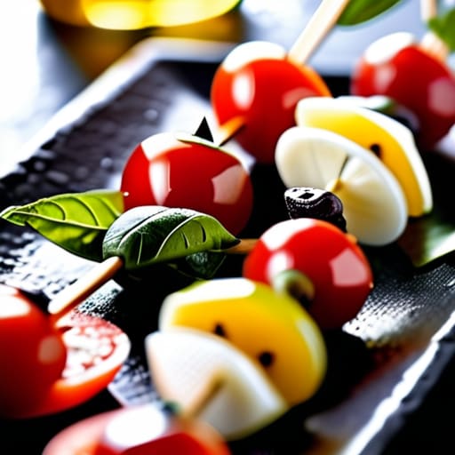 Skewers for Easy, One-Handed Eating.
