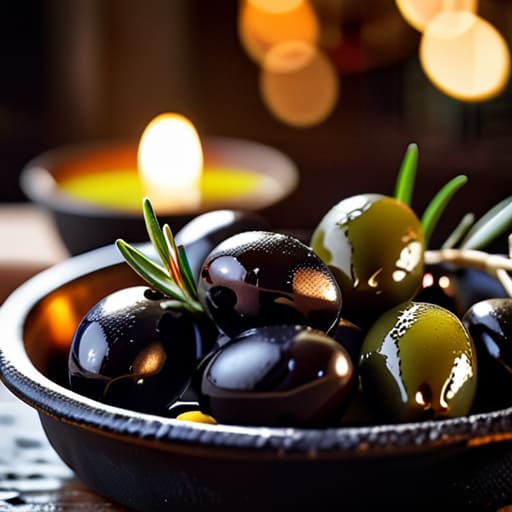 Warm Olives with Citrus and Herbs.