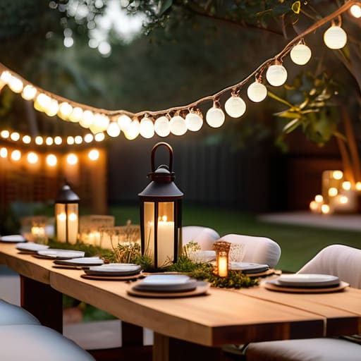 Creative backyard party decor ideas.