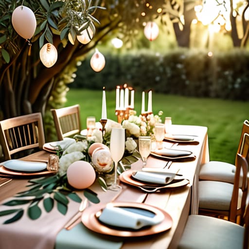 Colorful birthday party decor for celebrations.