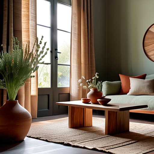 Sustainable eco friendly decor options.