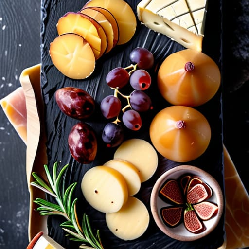 Assembling gourmet meat platters.