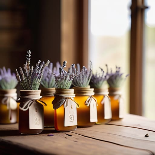 Creative and unique guest party favors.