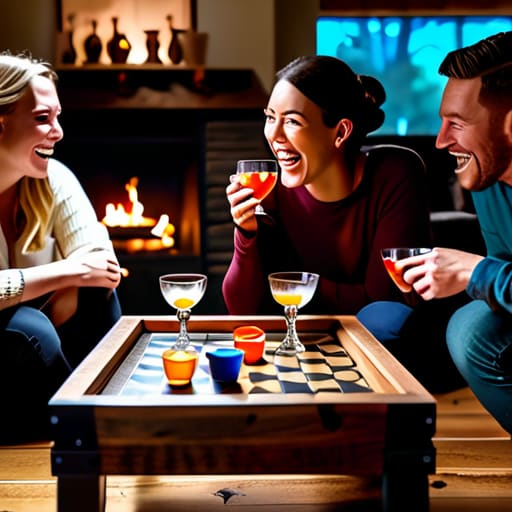Fun party games for adults playing.