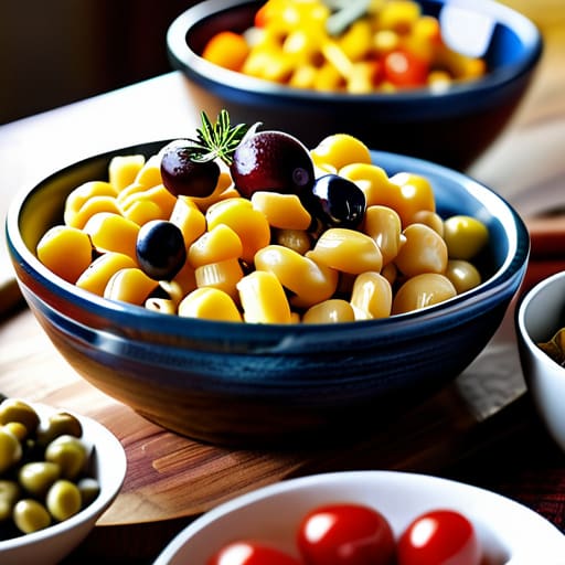 Delicious dishes for a potluck party food.