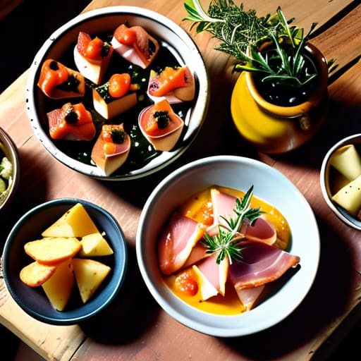 Authentic tapas recipes for sharing with guests.