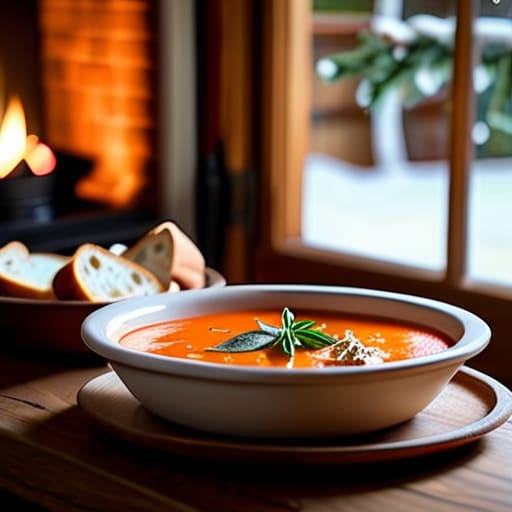 Cozy and warm winter party food.