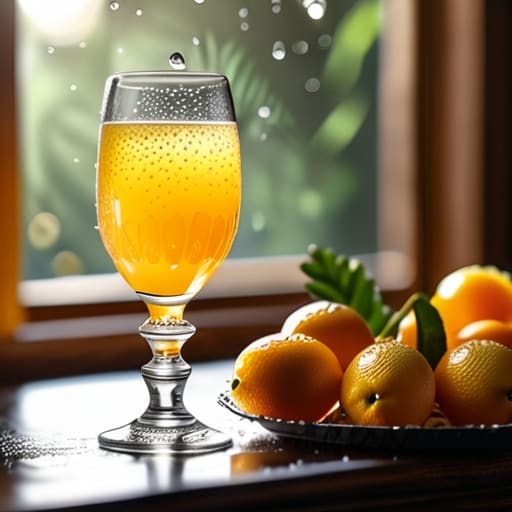 The Classic Mimosa (But Better) in coupes.