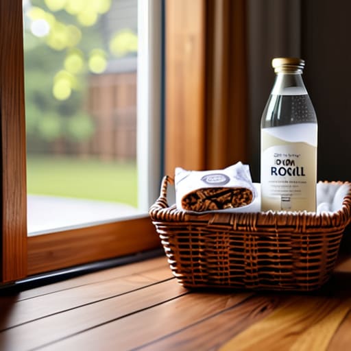 The Ultimate "First Night" Survival Kit basket.