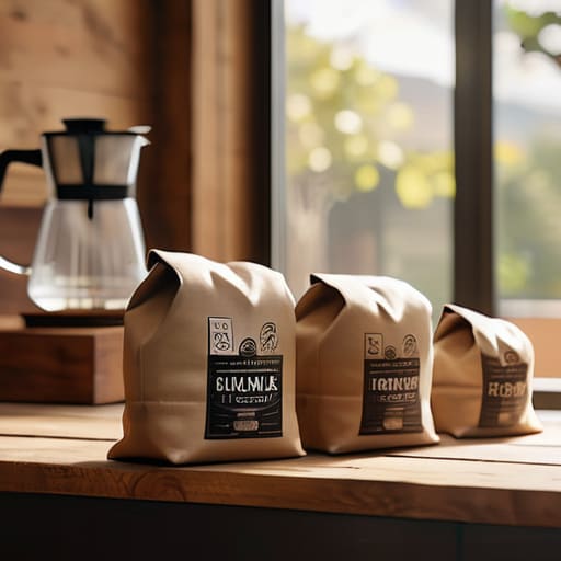 A Curated Coffee Bean Sampler set.