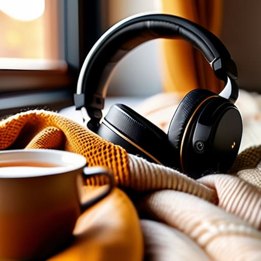 Cozy Listening Nooks with Quality Headphones.