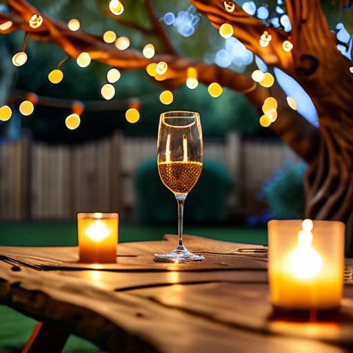 Fairy Light Garden Ambiance for Warm Real Connection