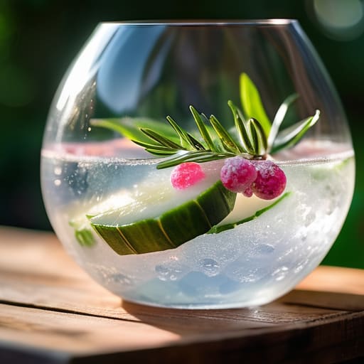 Refreshing botanical Garden Party Gin & Tonic.