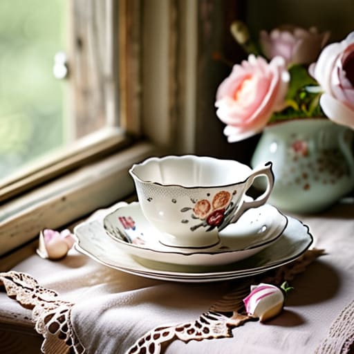 Shabby Chic Table Settings That Feel Like Home