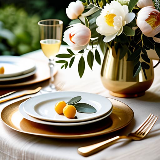Elegant brunch party decor for celebrations.