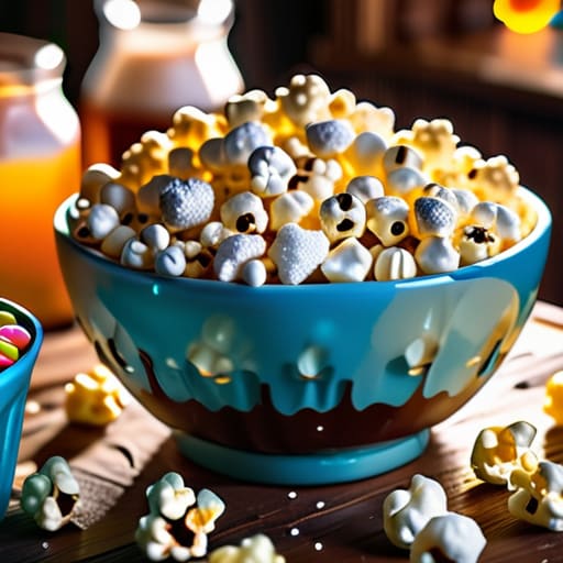 Essential snacks for a movie night party.