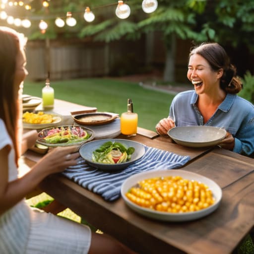 How to host a backyard summer barbecue.