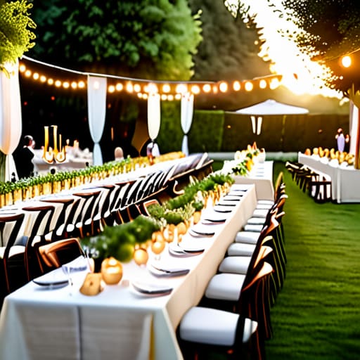 Expert party planning for large groups.