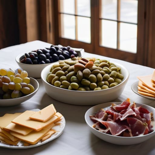 The Low-Maintenance Grazing Table with abundant snacks.