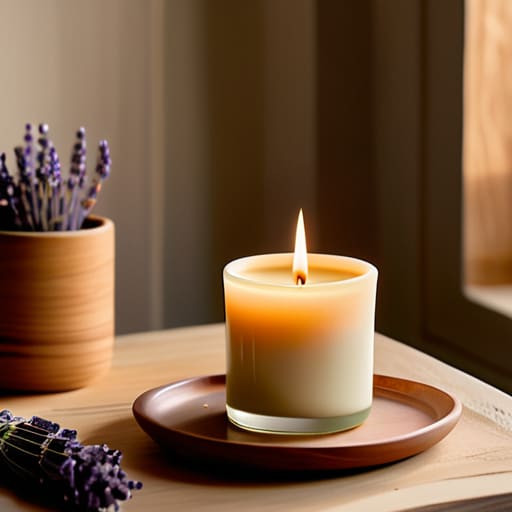 The Magic of Scented Rituals: soy candles.