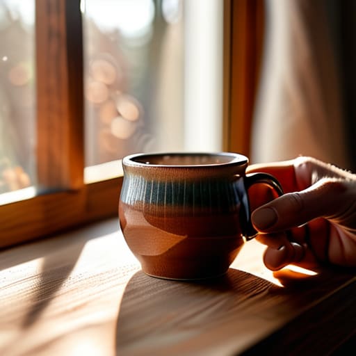 Artisanal ceramic mugs, Mindful Sipping Essentials.