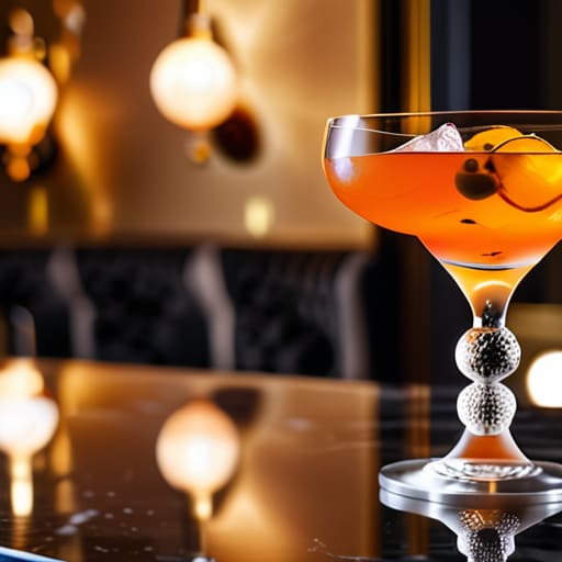 Sophisticated adult cocktail party with drinks.