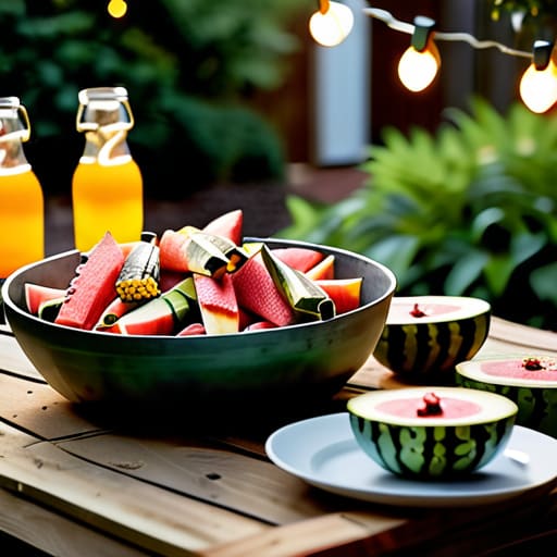 How to host a backyard summer barbecue.