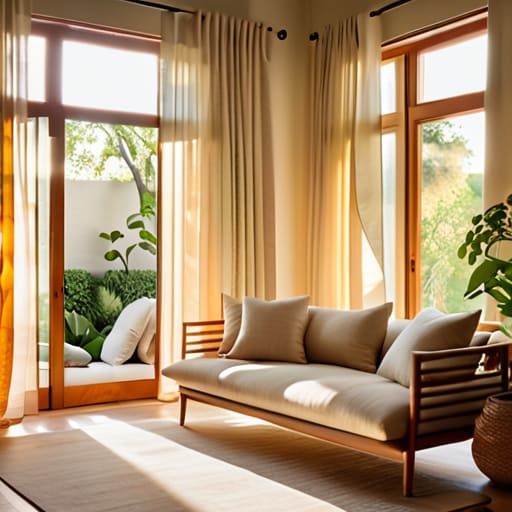Selecting window treatments for different room types.